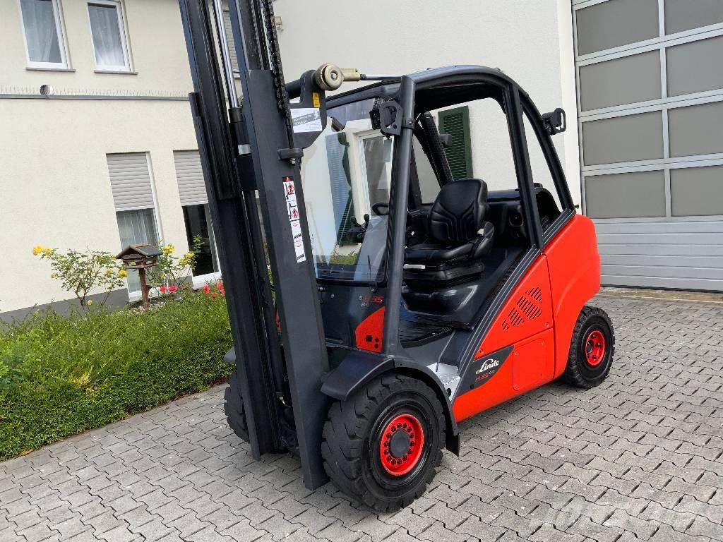 Linde H35T-02 LPG'li forkliftler
