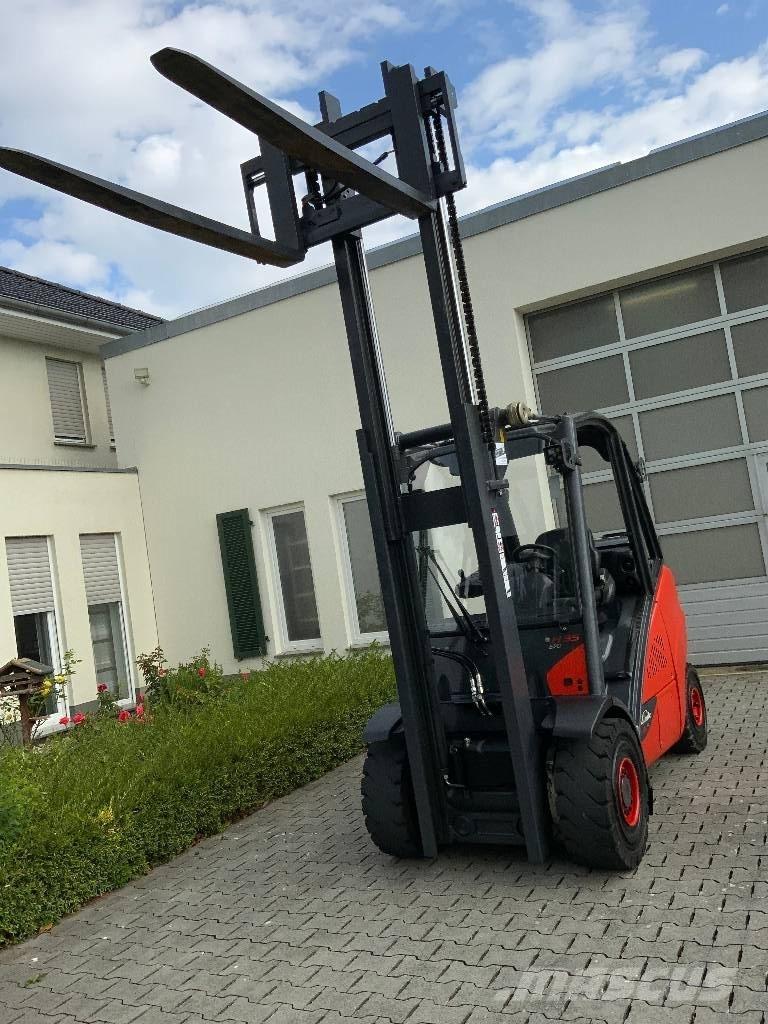 Linde H35T-02 LPG'li forkliftler
