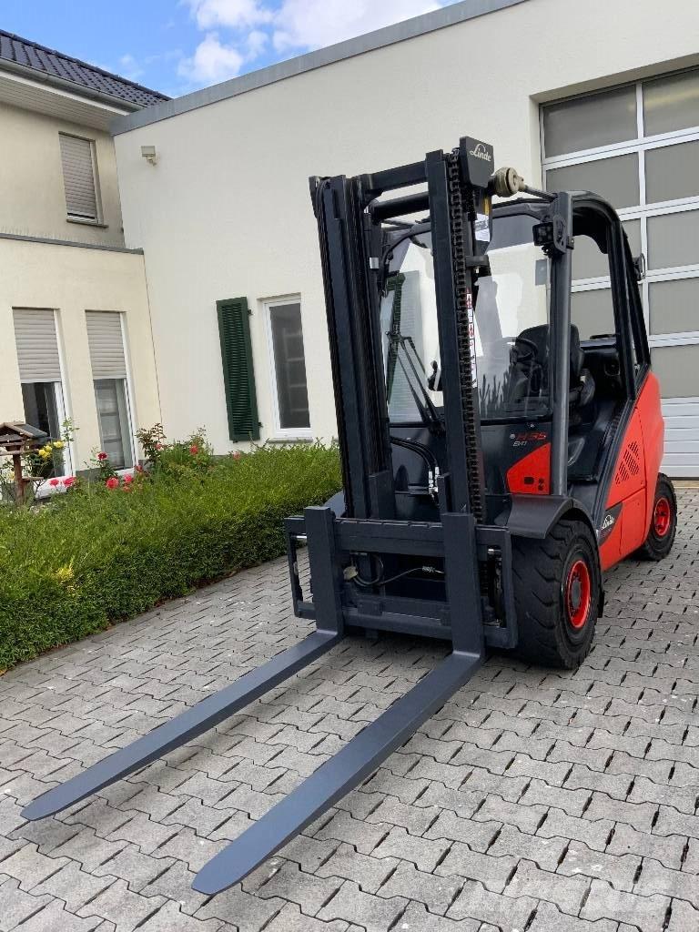 Linde H35T-02 LPG'li forkliftler