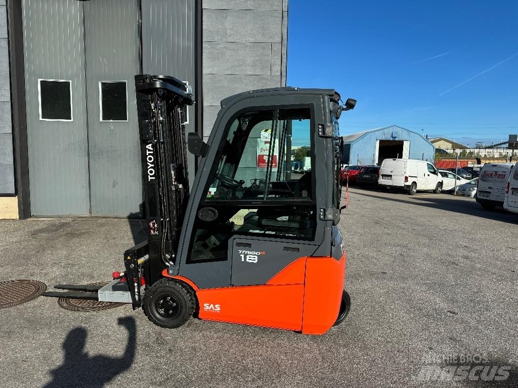 Toyota 8FBEK18T Elektrikli forkliftler