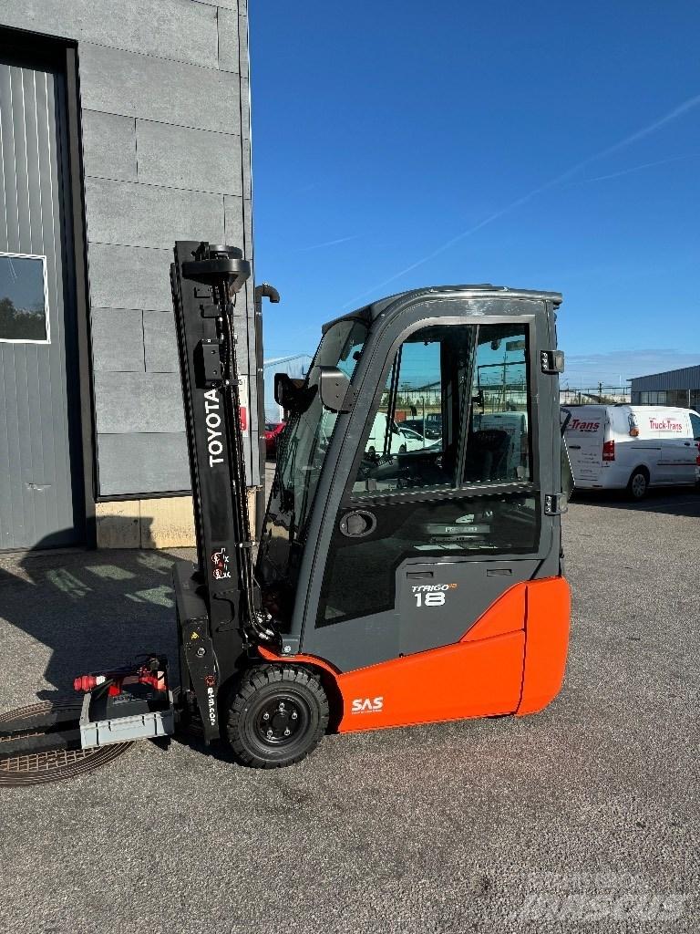 Toyota 8FBEK18T Elektrikli forkliftler