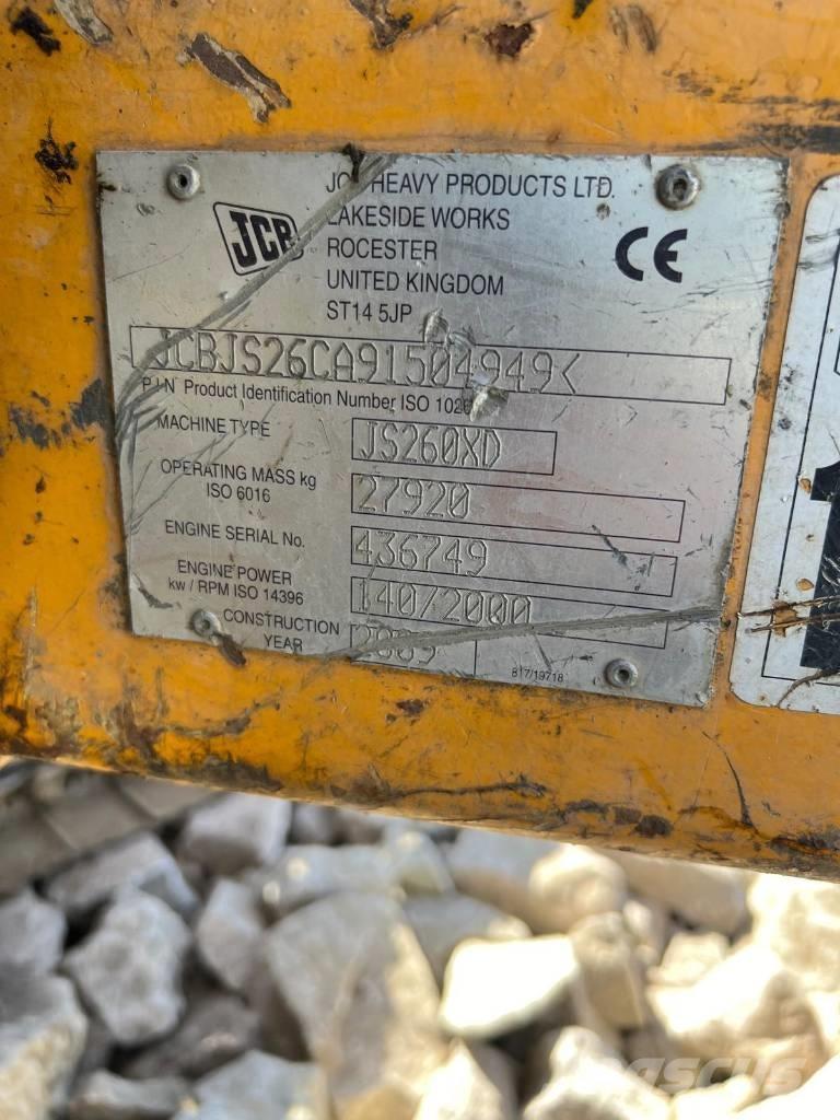 JCB JS 260 XD Motorlar