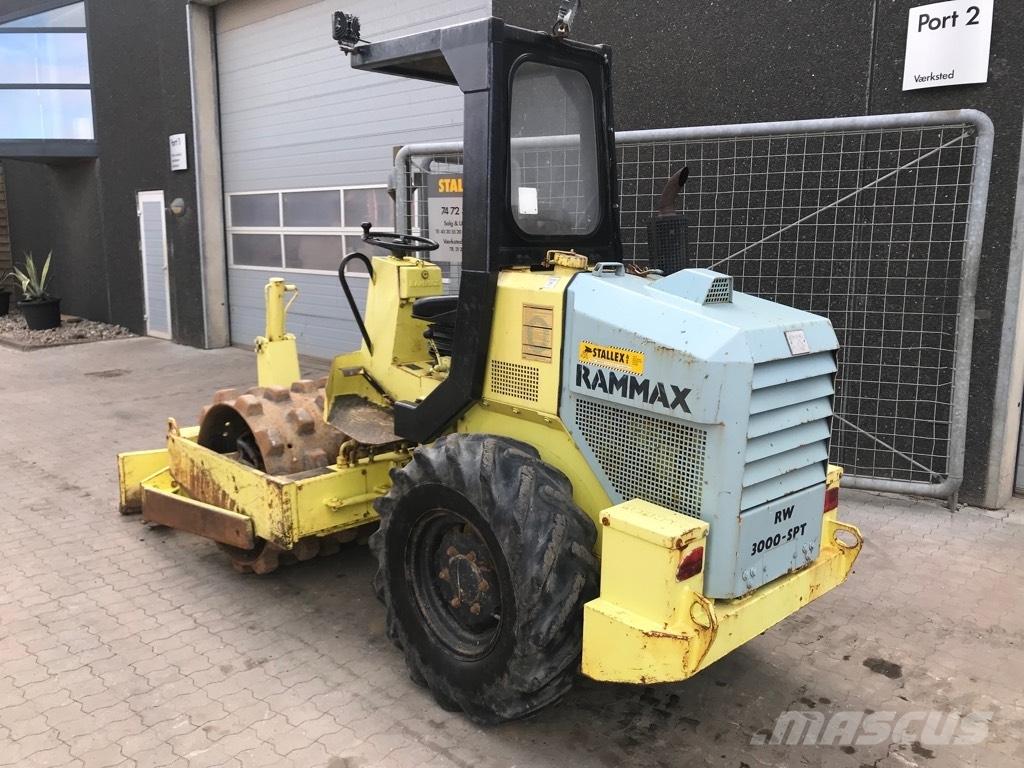 Rammax RW3000-SPT Tek tamburlu silindirler