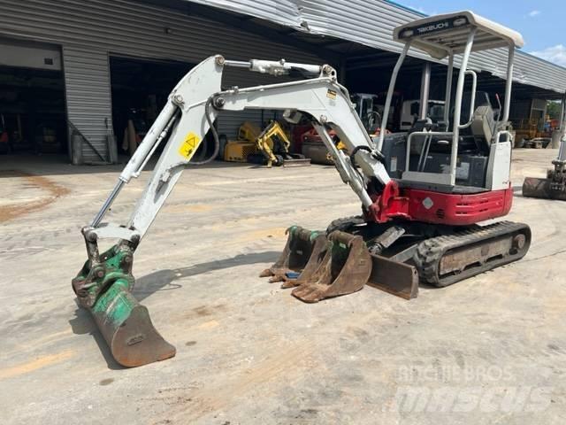 Takeuchi TB23R Mini ekskavatörler, 7 tona dek