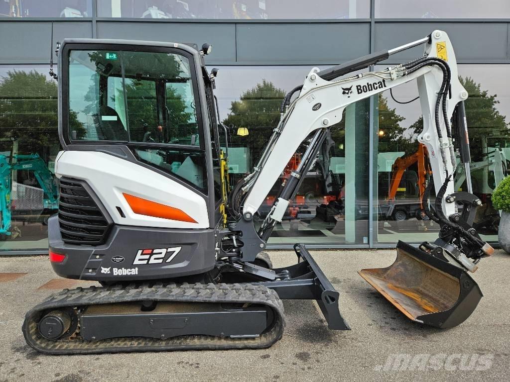 Bobcat E 27 Mini ekskavatörler, 7 tona dek