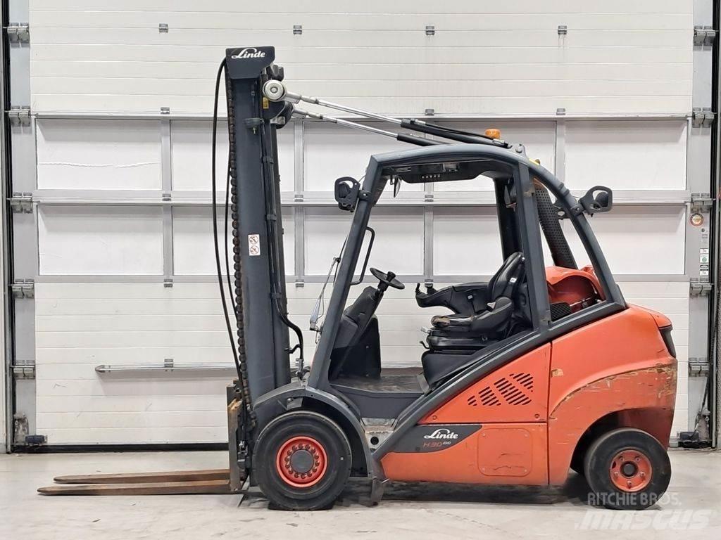 Linde H30T-02 LPG'li forkliftler