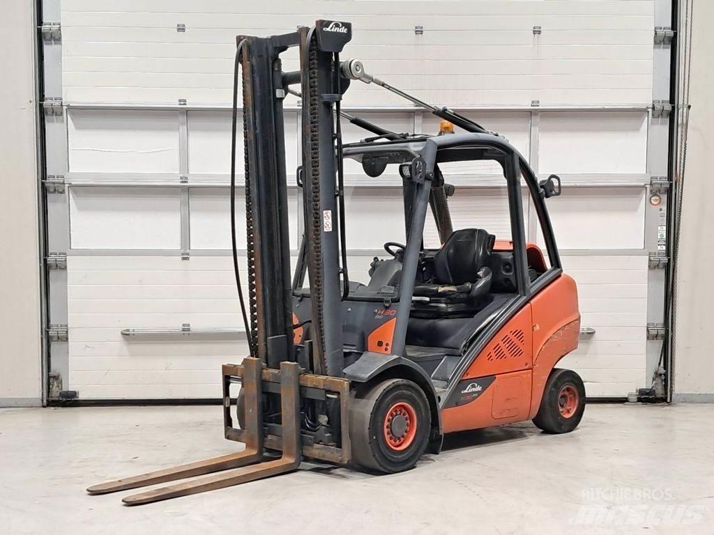 Linde H30T-02 LPG'li forkliftler