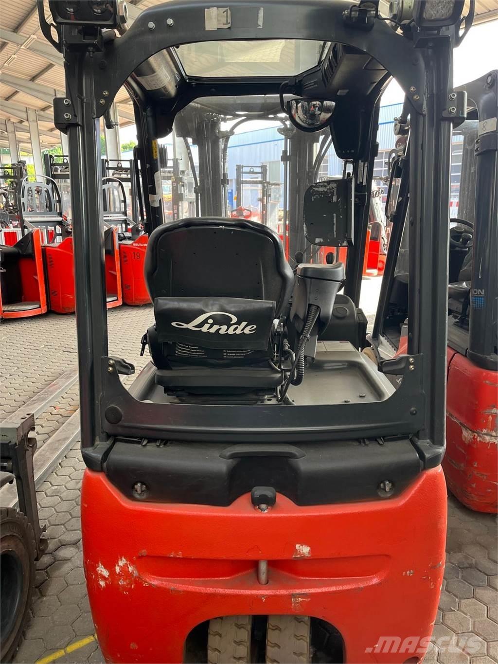 Linde E16C Elektrikli forkliftler
