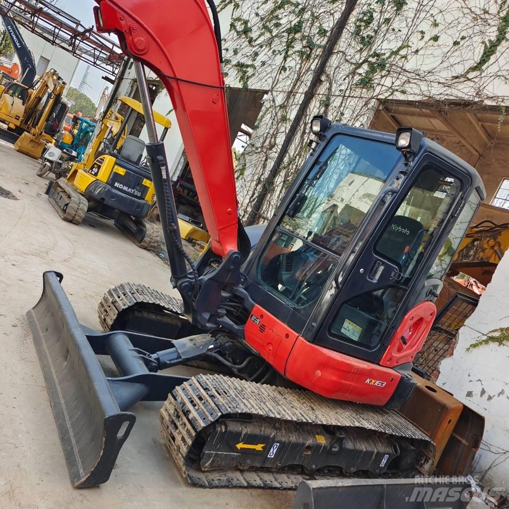 Kubota KX 163 Mini ekskavatörler, 7 tona dek