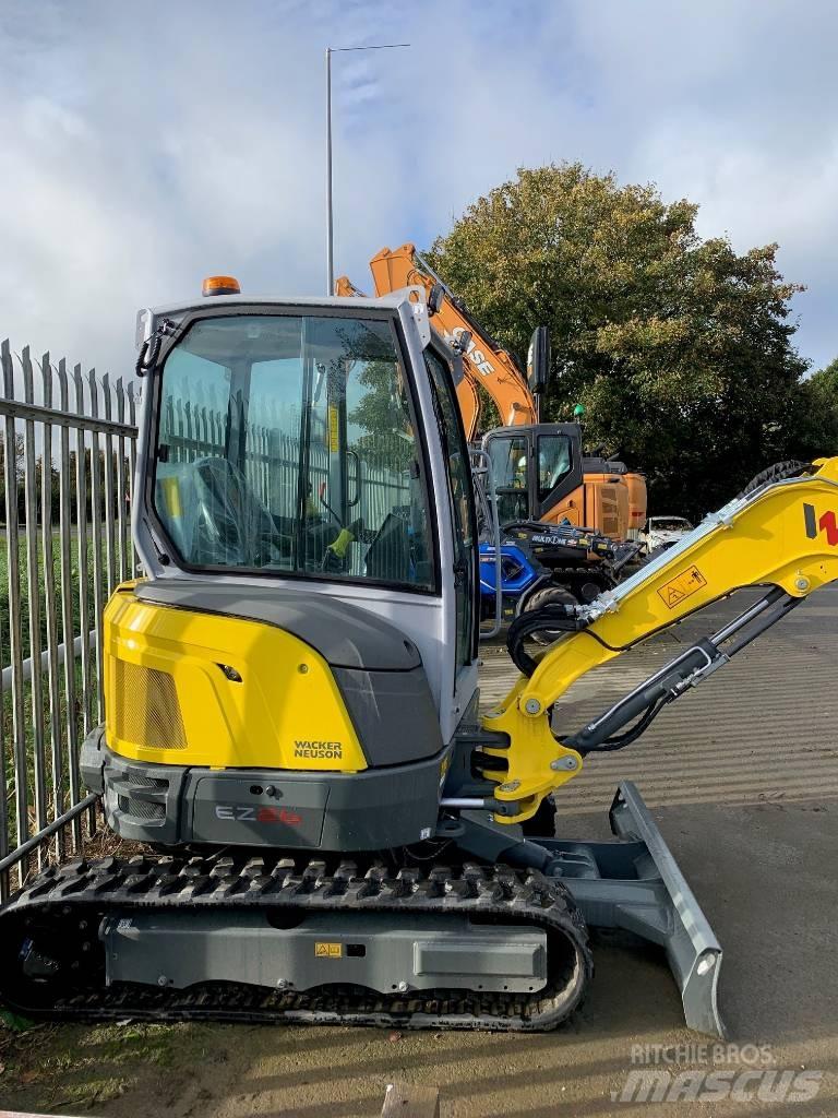 Wacker Neuson EZ 26 Mini ekskavatörler, 7 tona dek