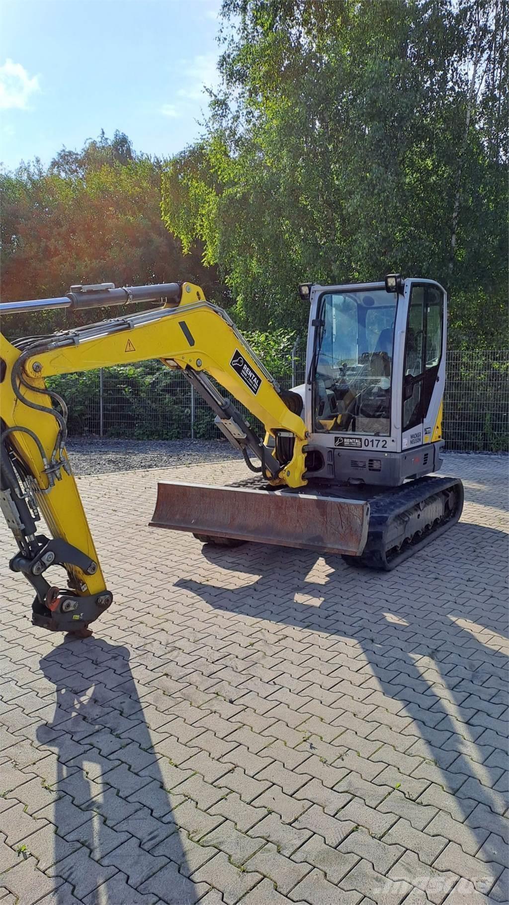 Wacker Neuson ET58 Paletli ekskavatörler