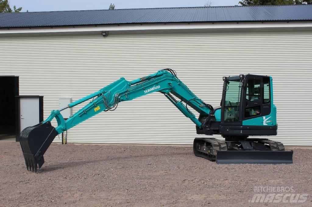 Sunward SWE 90 UF Midi ekskavatörler 7 - 12 t