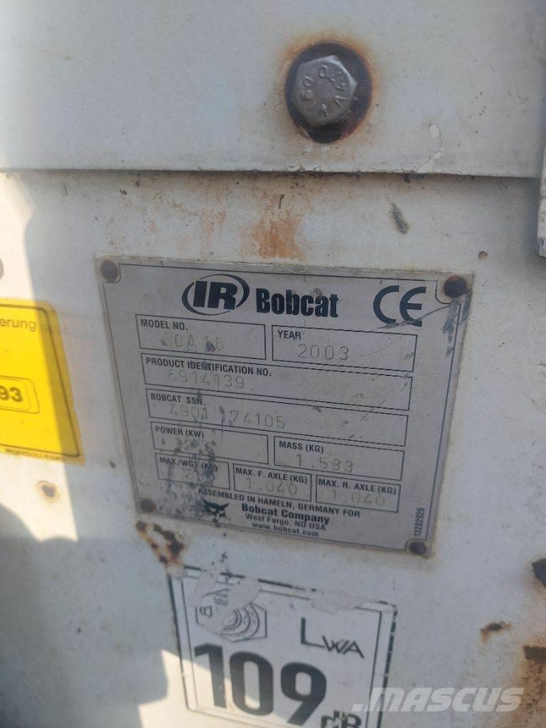 Bobcat BCA16 Sıkıştırma tokmakları