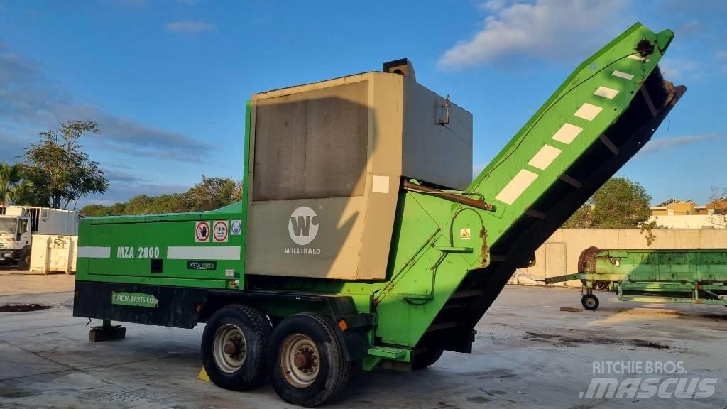 Willibald MZA 2800 Ağaç parçalayıcılar