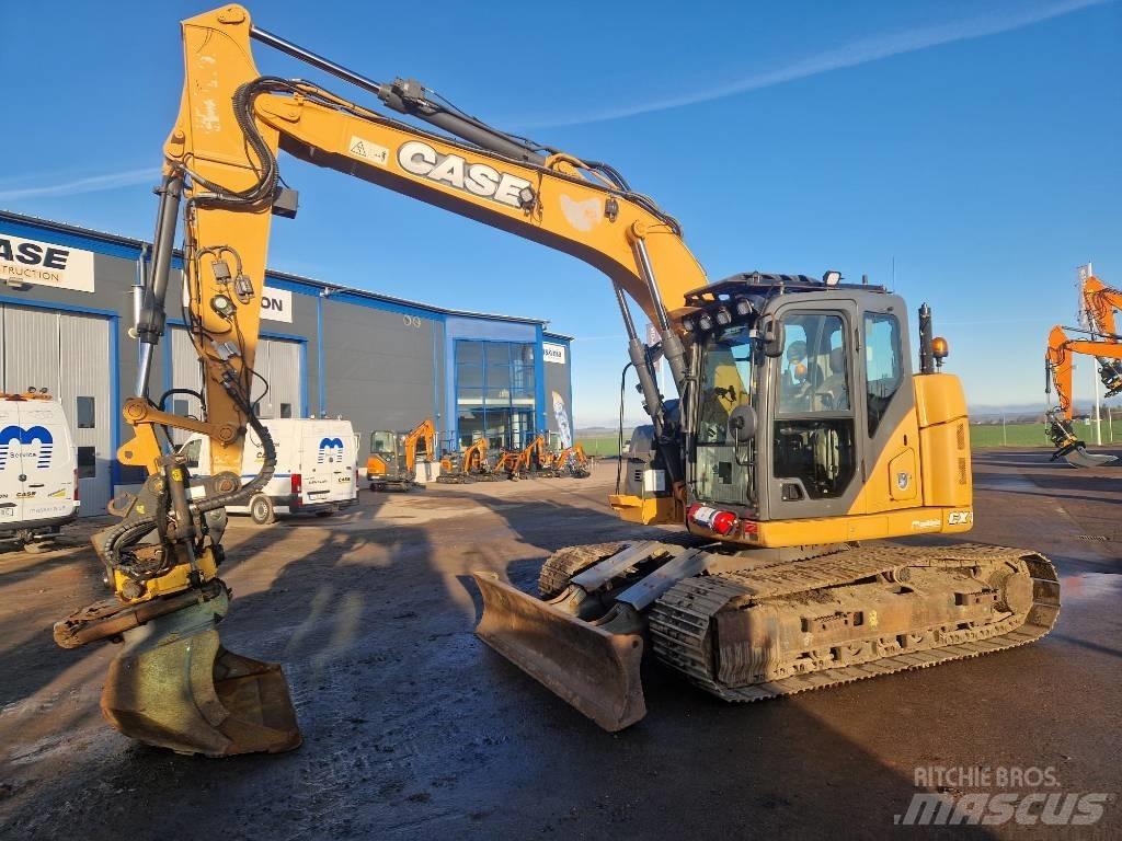 CASE CX 145 C Paletli ekskavatörler