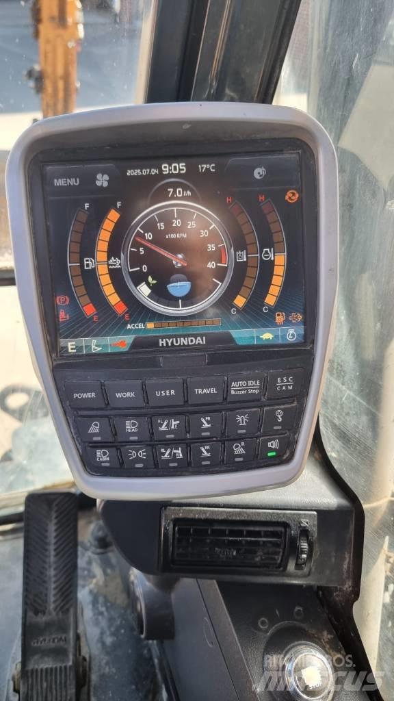 Hyundai HW 140 Lastik tekerli ekskavatörler