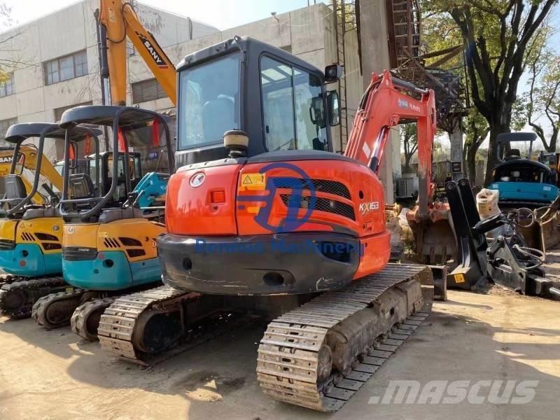 Kubota KX163 Mini ekskavatörler, 7 tona dek
