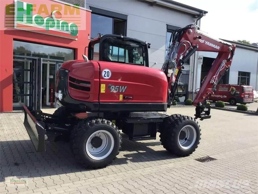 Yanmar b95w/5 Lastik tekerli ekskavatörler