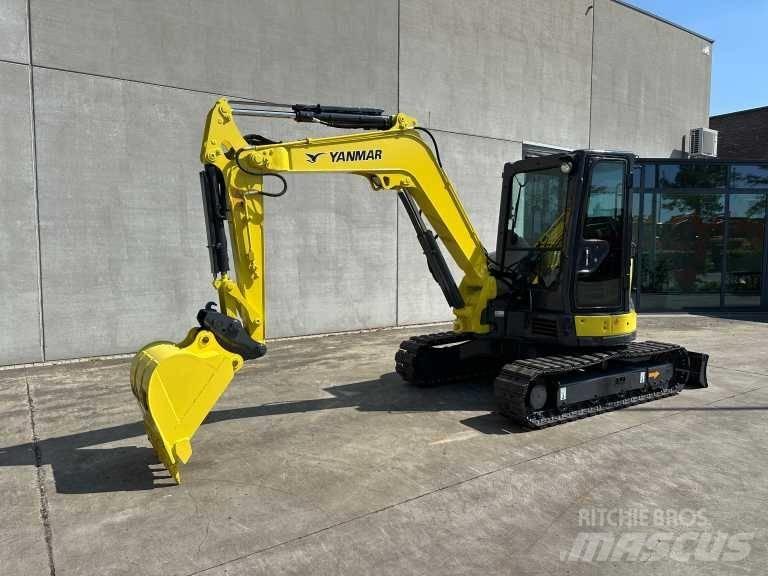 Yanmar VIO50-6B Mini ekskavatörler, 7 tona dek