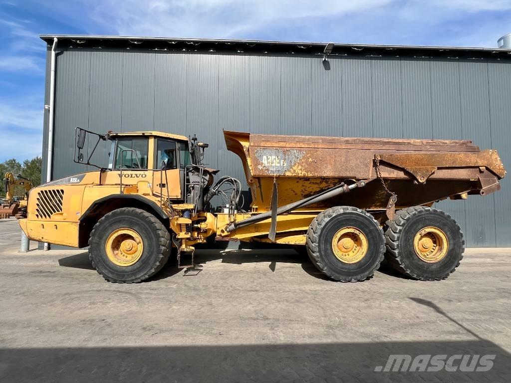 Volvo A35E FS Belden kirma kaya kamyonu