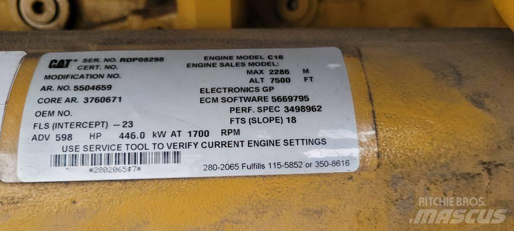 CAT C 18 Beko kepçeleri