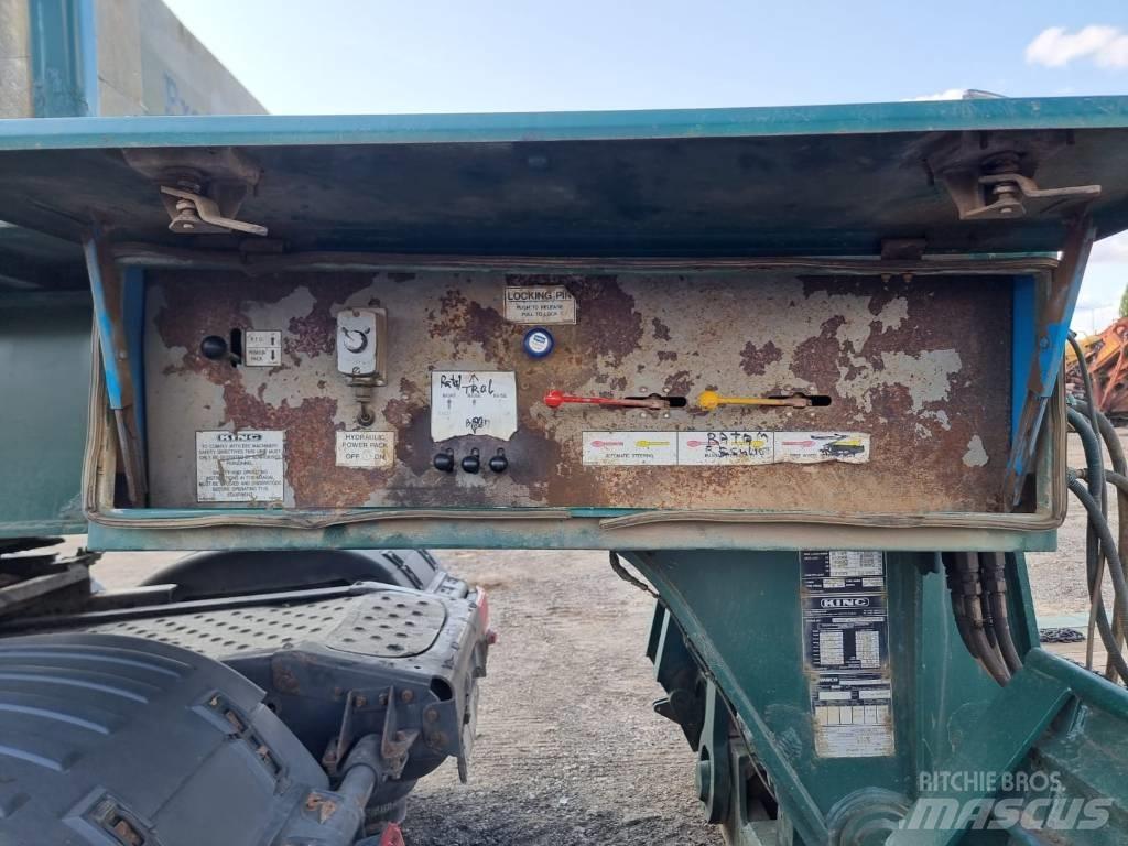 King GTL 70 Low loader yari çekiciler