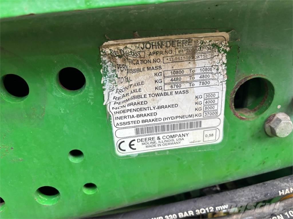 John Deere 6150M Traktörler