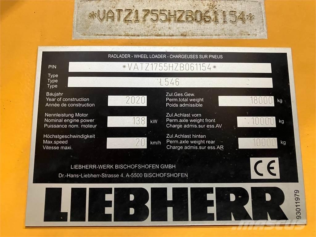 Liebherr L546 Tekerlekli yükleyiciler