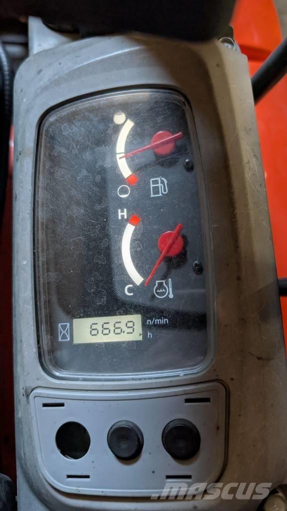 Kubota U 17-3 Mini ekskavatörler, 7 tona dek