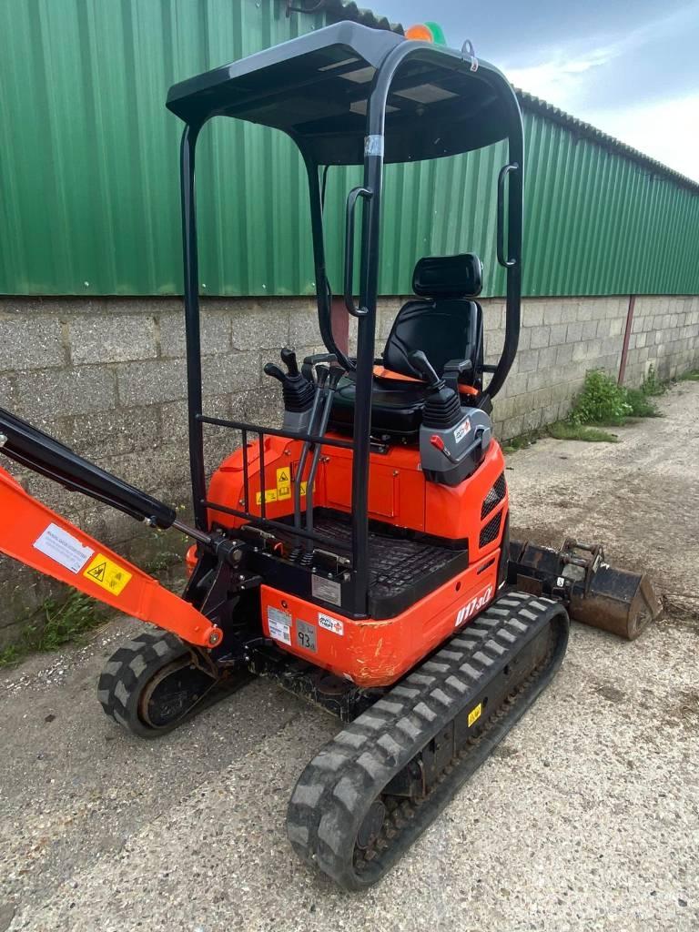 Kubota U 17-3 Mini ekskavatörler, 7 tona dek