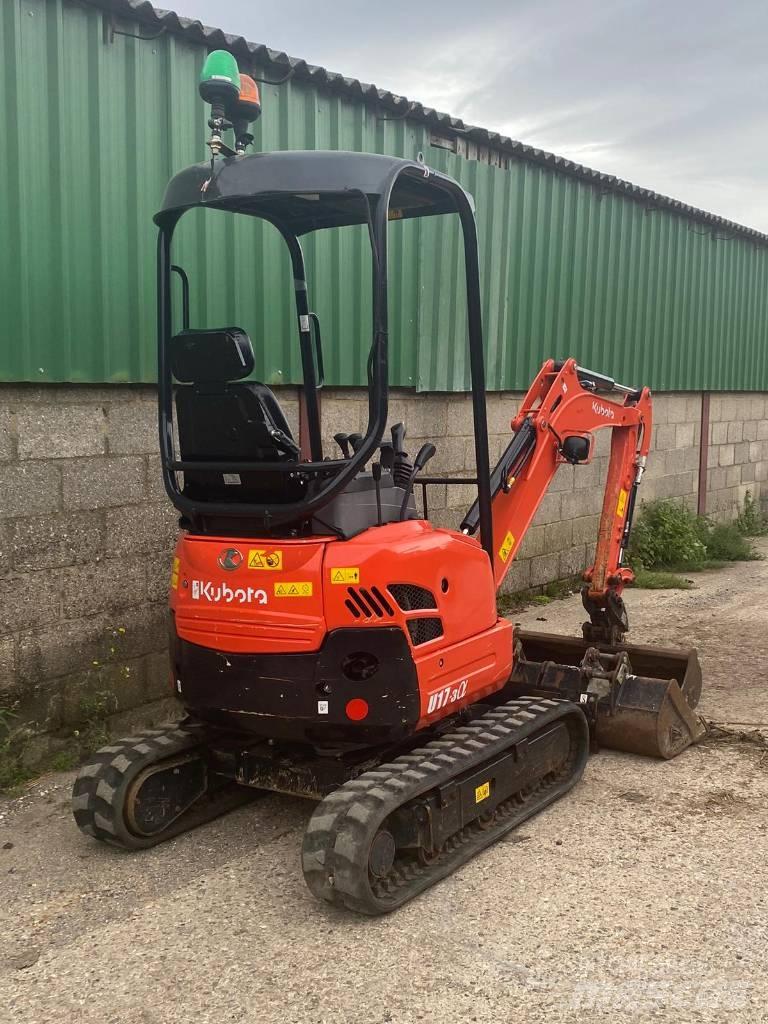 Kubota U 17-3 Mini ekskavatörler, 7 tona dek