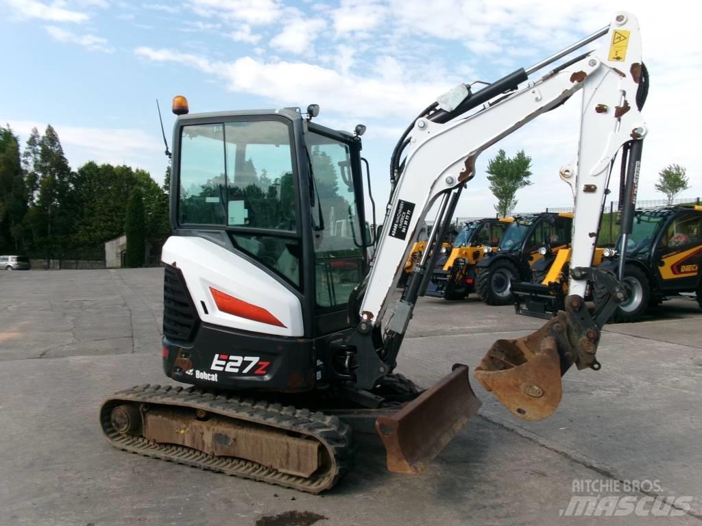 Bobcat E 27z Mini ekskavatörler, 7 tona dek