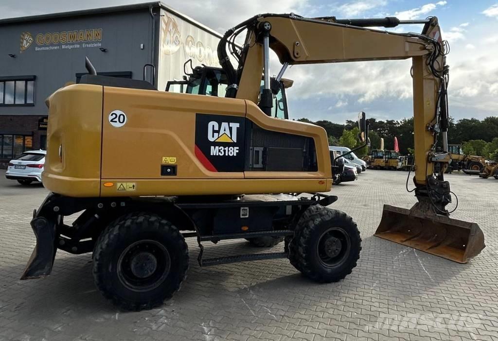 CAT M 318 F Lastik tekerli ekskavatörler
