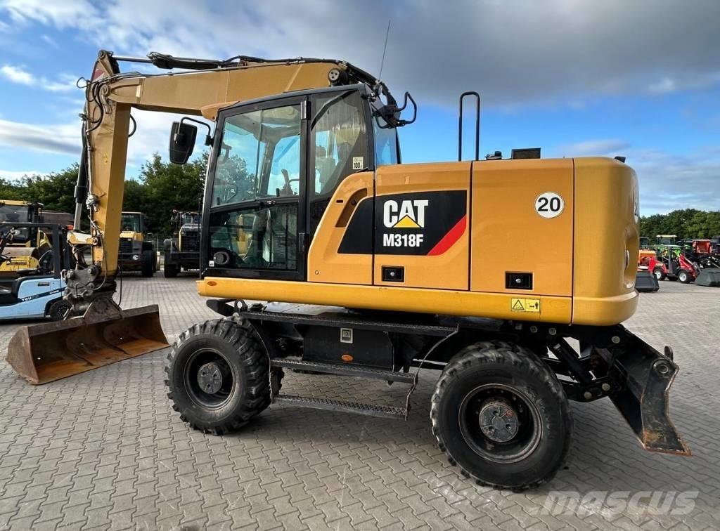 CAT M 318 F Lastik tekerli ekskavatörler