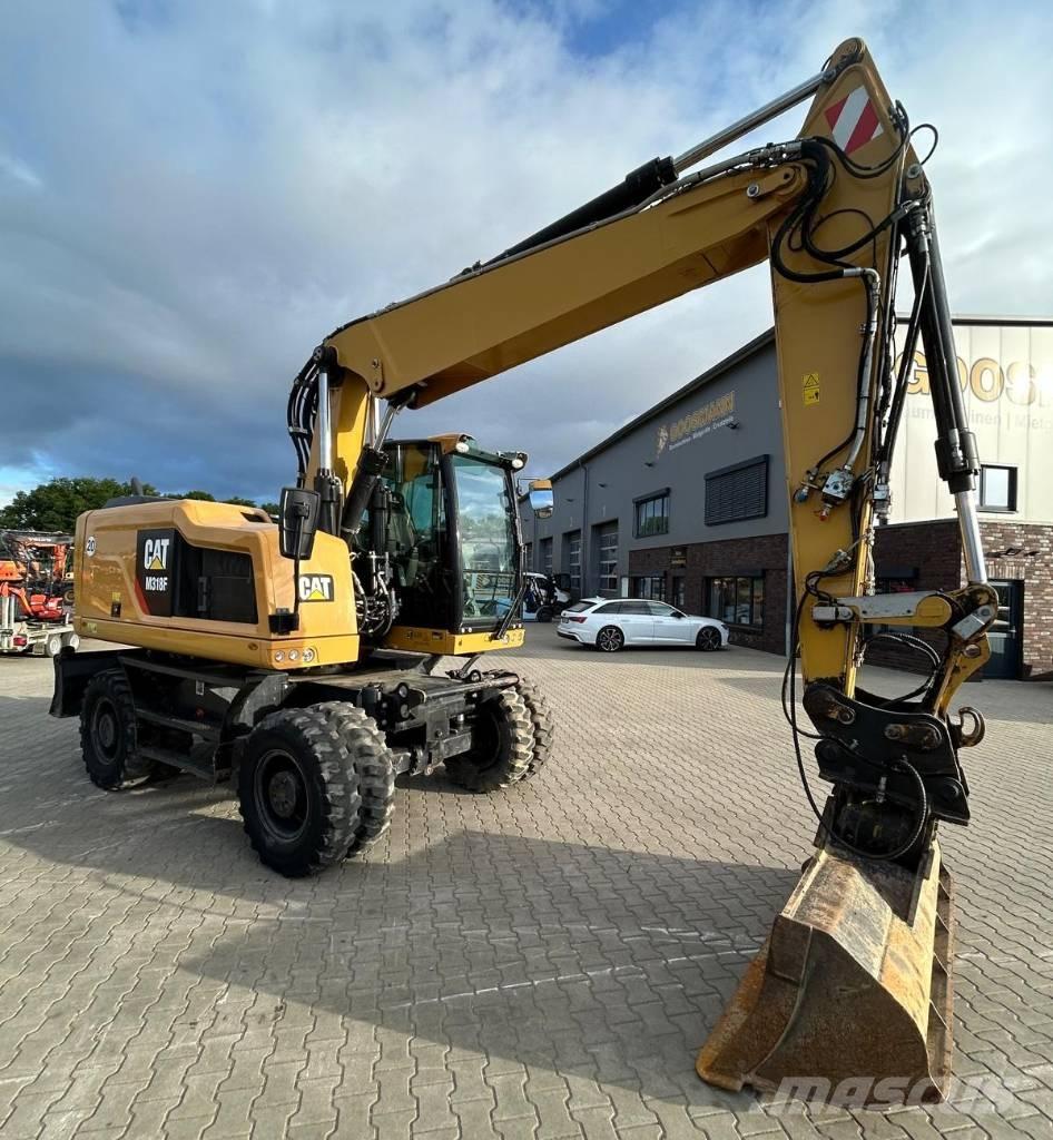 CAT M 318 F Lastik tekerli ekskavatörler