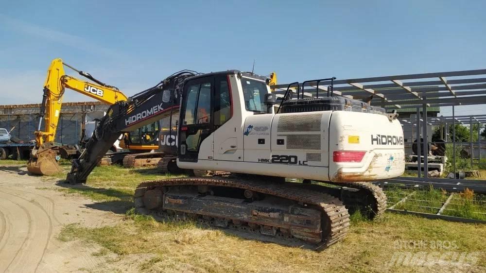 Hidromek HMK 220LC Paletli ekskavatörler