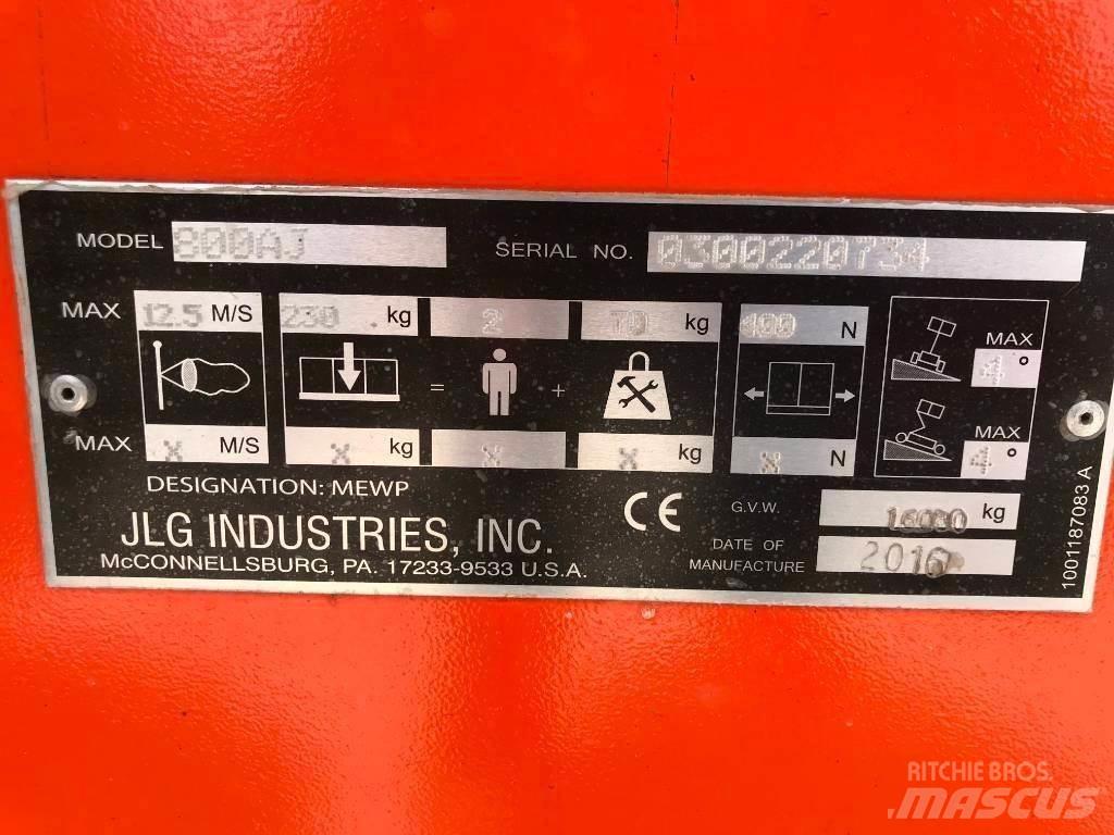 JLG 800 AJ Körüklü personel platformları