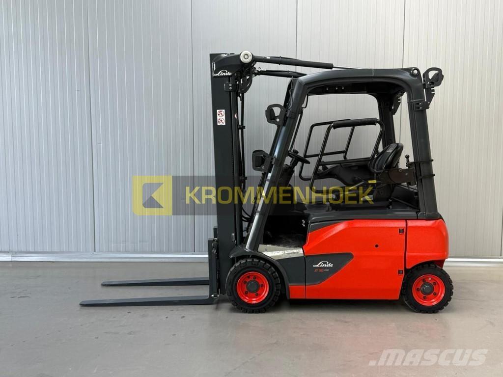 Linde E 16 P-02 Elektrikli forkliftler