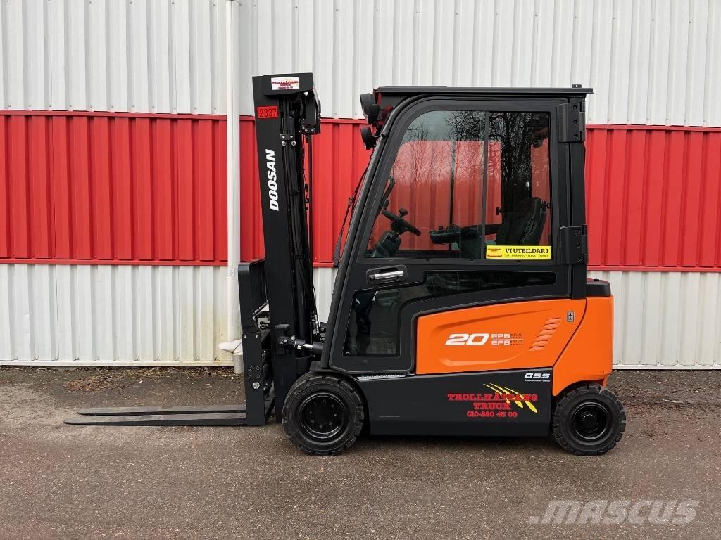 Doosan B 20 X-7 Elektrikli forkliftler