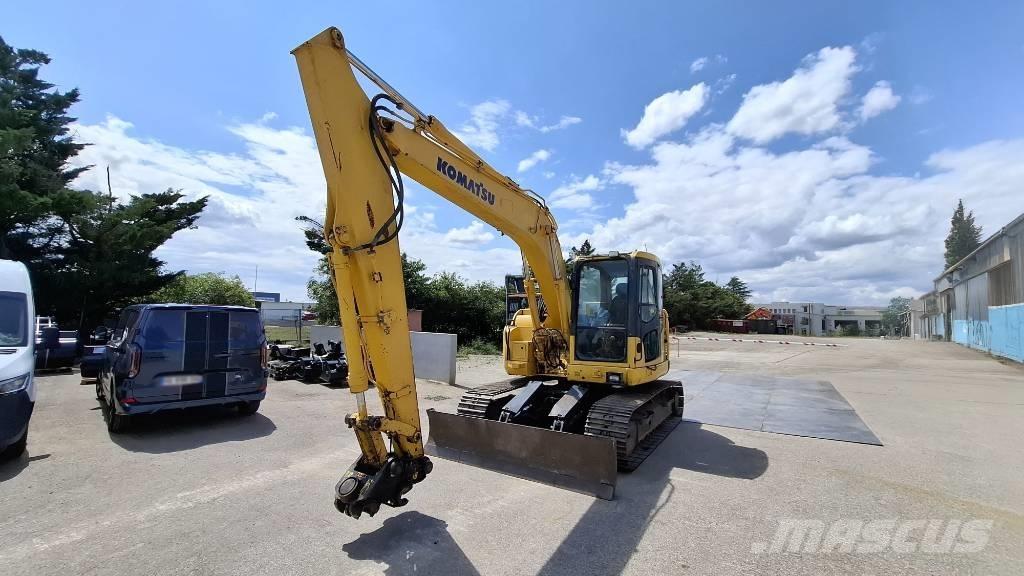 Komatsu PC 138 US-8 Paletli ekskavatörler