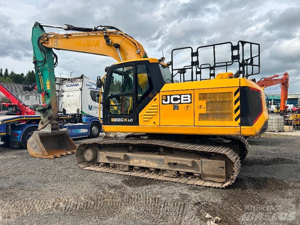 JCB 220X LC Paletli ekskavatörler