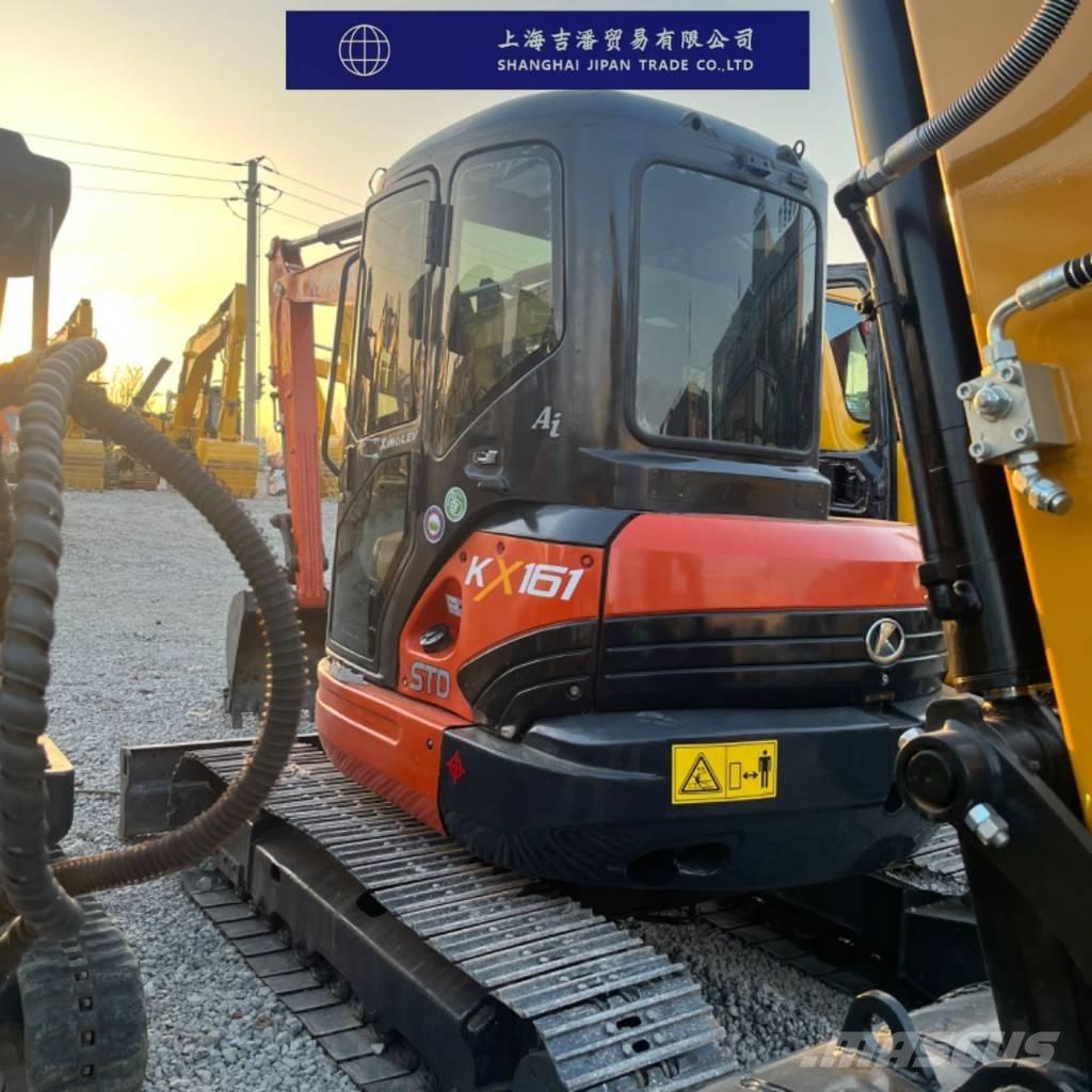 Kubota KX 161 Mini ekskavatörler, 7 tona dek