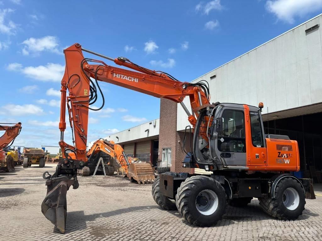 Hitachi ZX 130 W Lastik tekerli ekskavatörler
