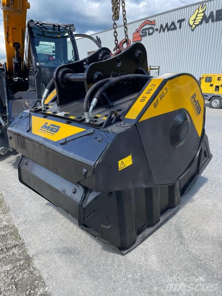 MB Crusher BF 80.3 Ögütücüler