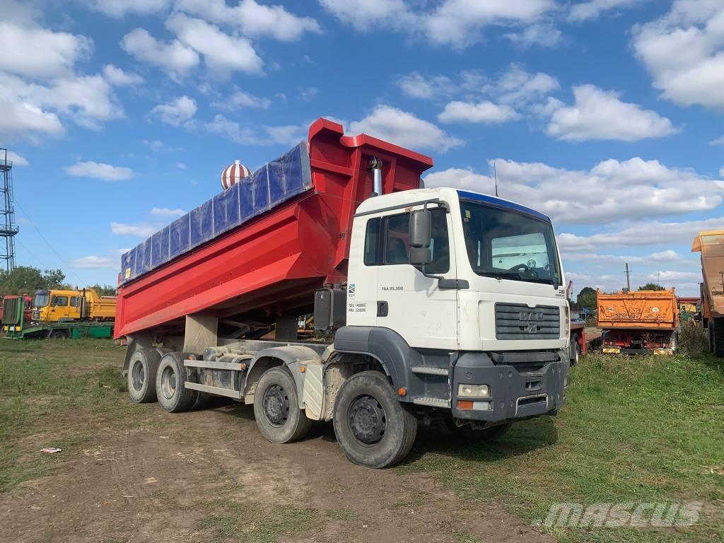 MAN TGA 35.350 Damperli kamyonlar