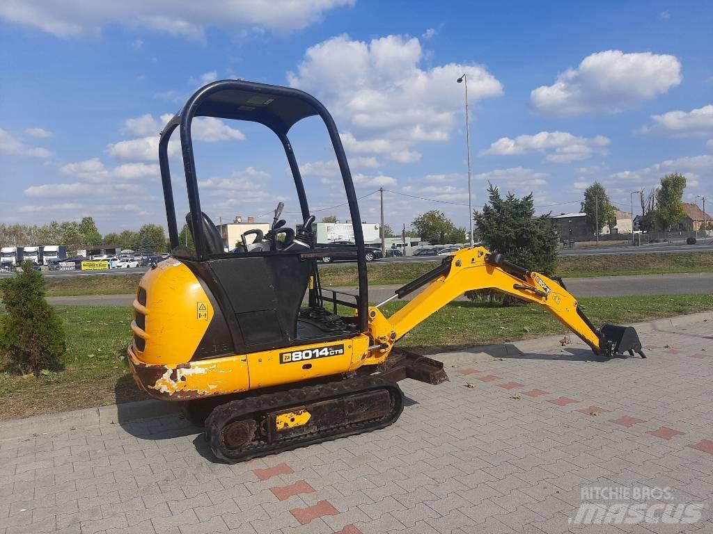 JCB 8014 CTS Mini ekskavatörler, 7 tona dek