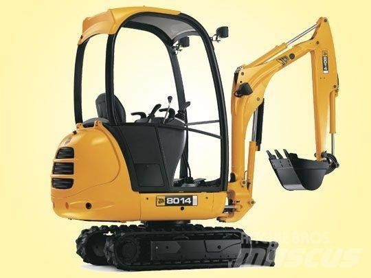 JCB 8014 CTS Mini ekskavatörler, 7 tona dek