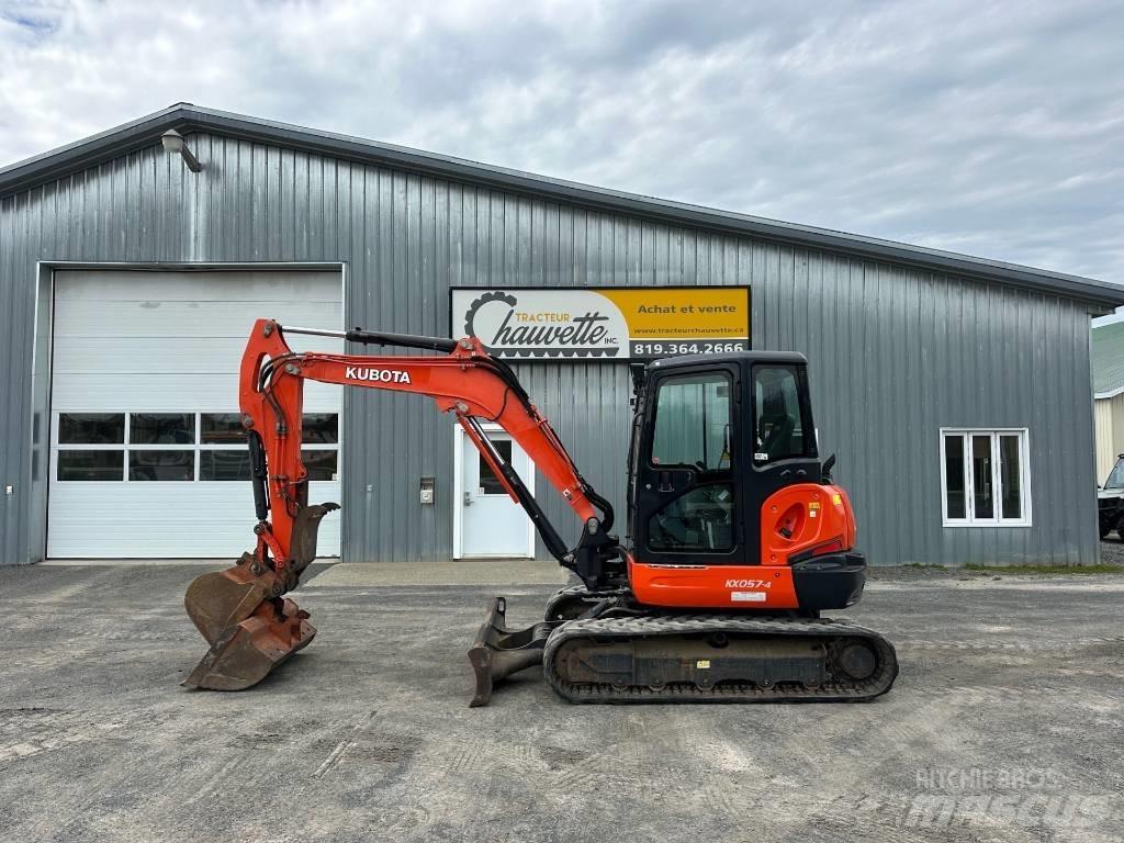 Kubota KX 057-4 Mini ekskavatörler, 7 tona dek