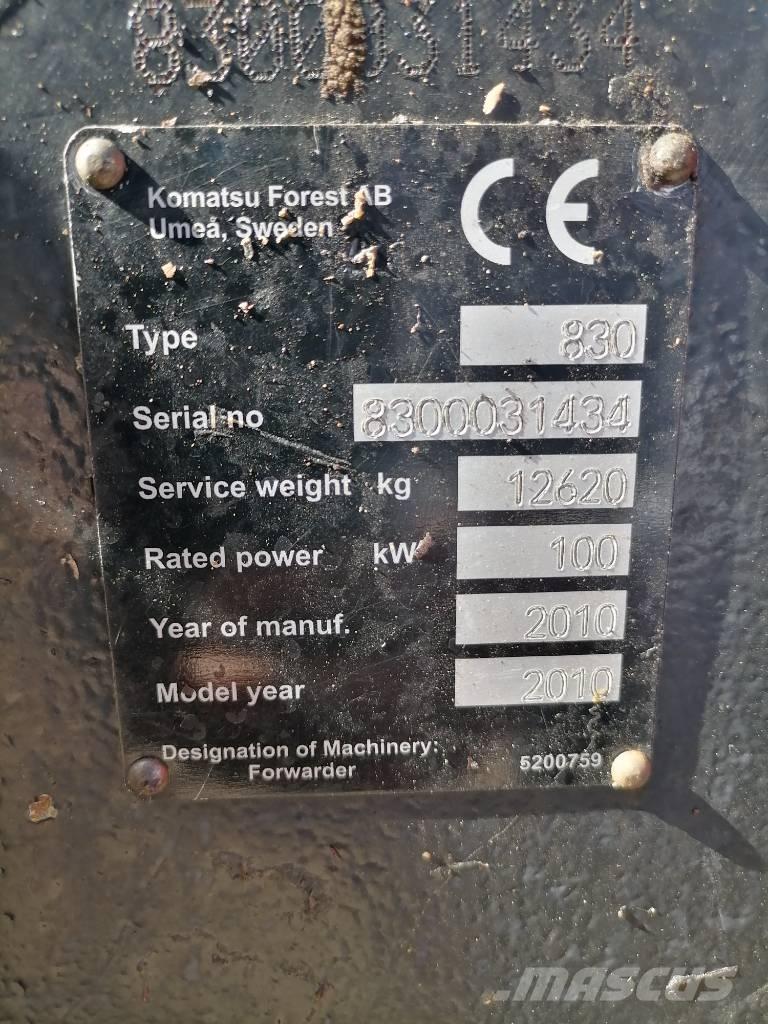 Valmet 830.3 Tomruk yükleyici traktörler