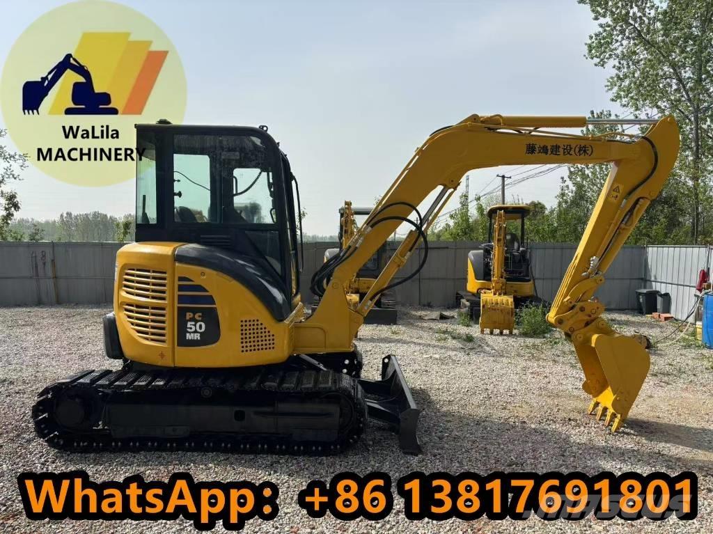 Komatsu PC 50 MR-5 Mini ekskavatörler, 7 tona dek